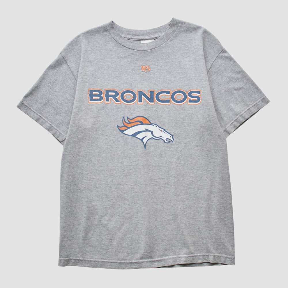 Denver Broncos NFL 2000s T-shirt Heather Gray Vintage