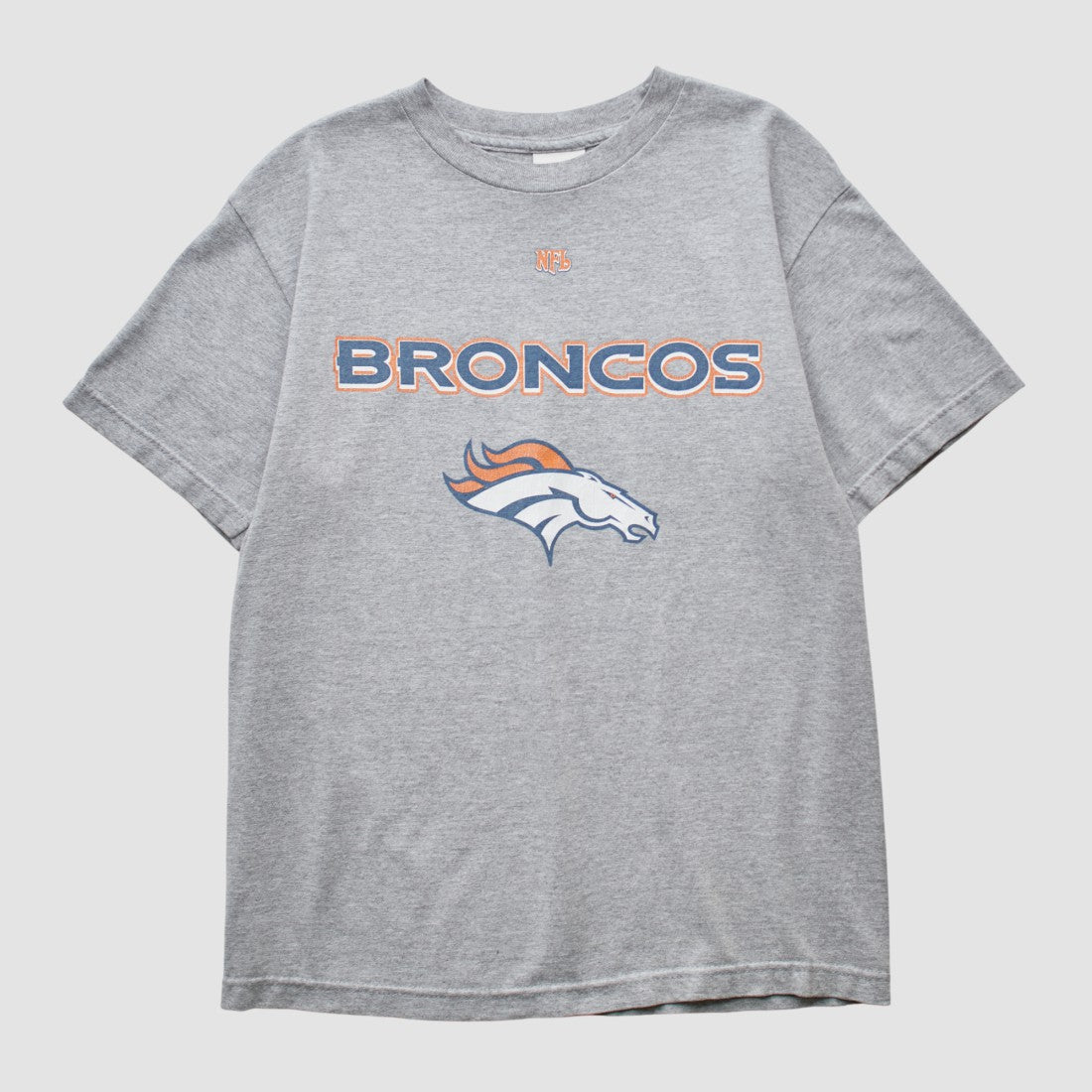 Denver Broncos NFL 2000s T-shirt Heather Gray Vintage