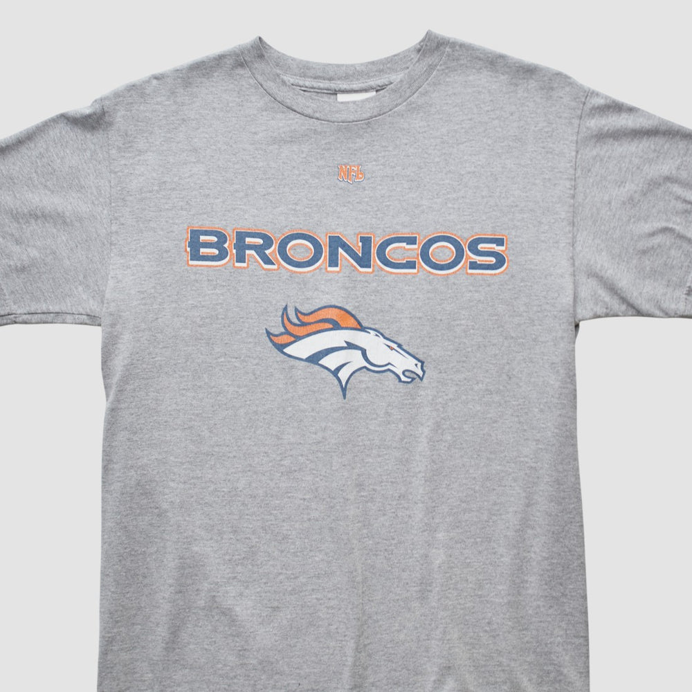 Denver Broncos NFL 2000s T-shirt Heather Gray Vintage