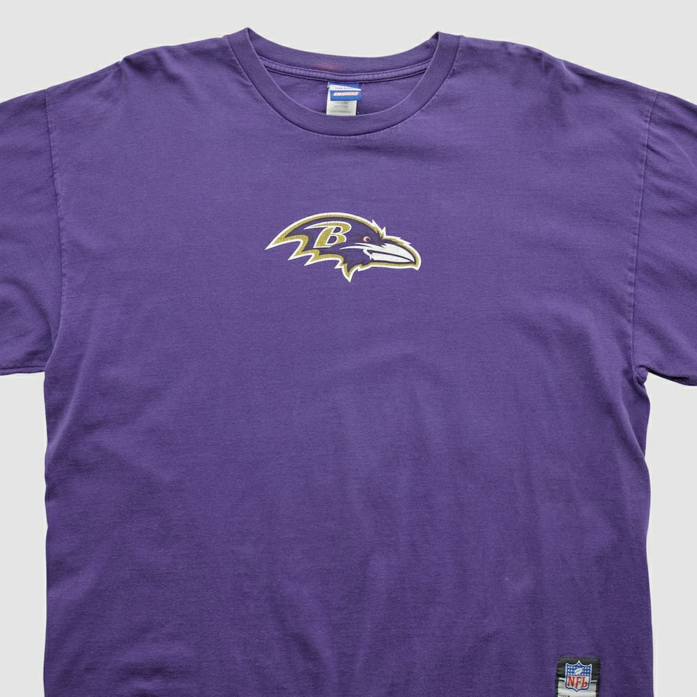 Baltimore Ravens Reebok 2000s Long Sleeve T-shirt Purple Vintage