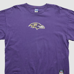 Baltimore Ravens Reebok 2000s Long Sleeve T-shirt Purple Vintage