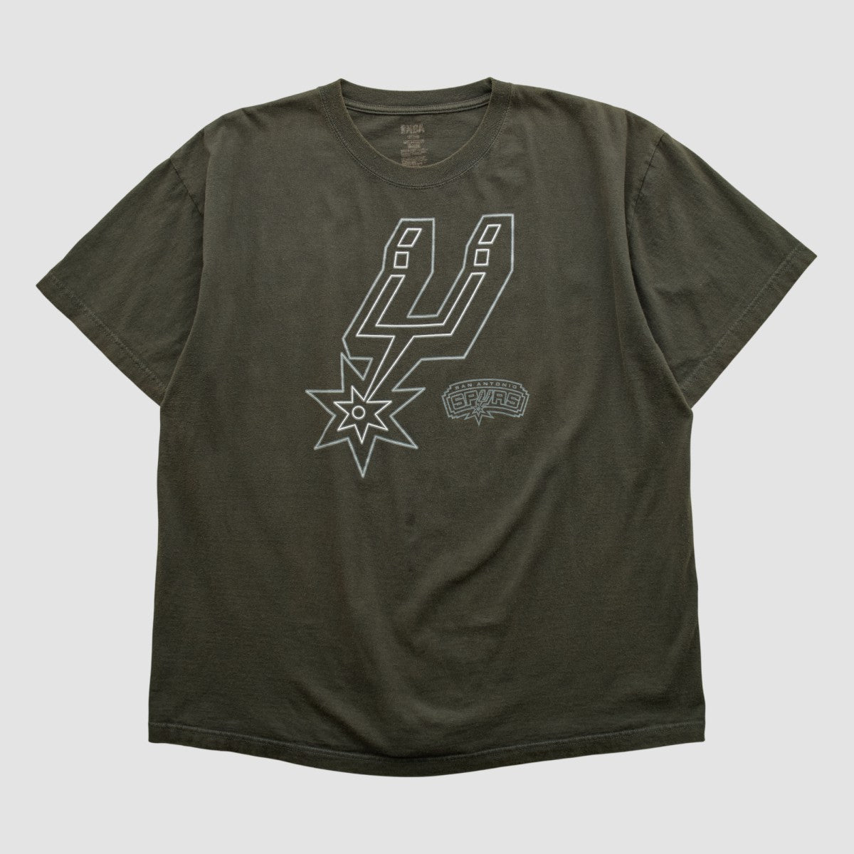San Antonio Spurs NBA 2000s T-shirt Black Vintage