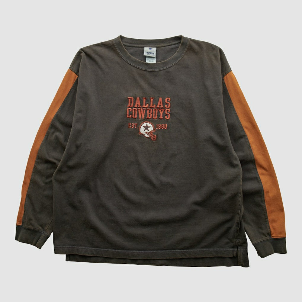 Dallas Cowboys Cowboys Authentic Apparel 2010s Long Sleeve T-shirt Black Vintage