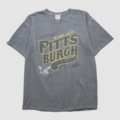 Pittsburgh Pirates Genuine Merchandise 2000s T-shirt - Gray - L by Fanatics Real Vintage T-shirts