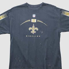 New Orleans Saints Reebok 2000s T-shirt Black Vintage