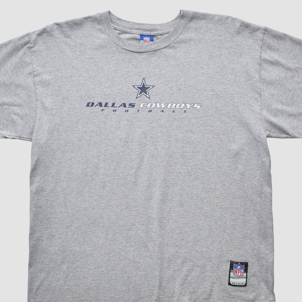 Dallas Cowboys Reebok 2000s T-shirt Heather Gray Vintage
