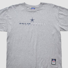 Dallas Cowboys Reebok 2000s T-shirt Heather Gray Vintage