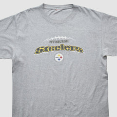 Pittsburgh Steelers 2000s T-shirt Heather Gray Vintage