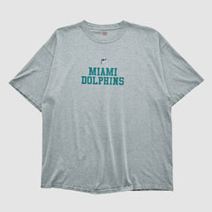 Miami Dolphins NFL 2000s T-shirt Heather Gray Vintage