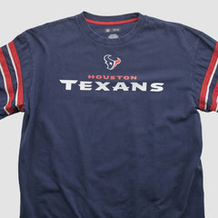 Houston Texans NFL 2010s Long Sleeve T-shirt Navy Vintage