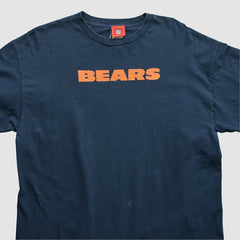 Chicago Bears NFL 2000s Long Sleeve T-shirt Navy Vintage