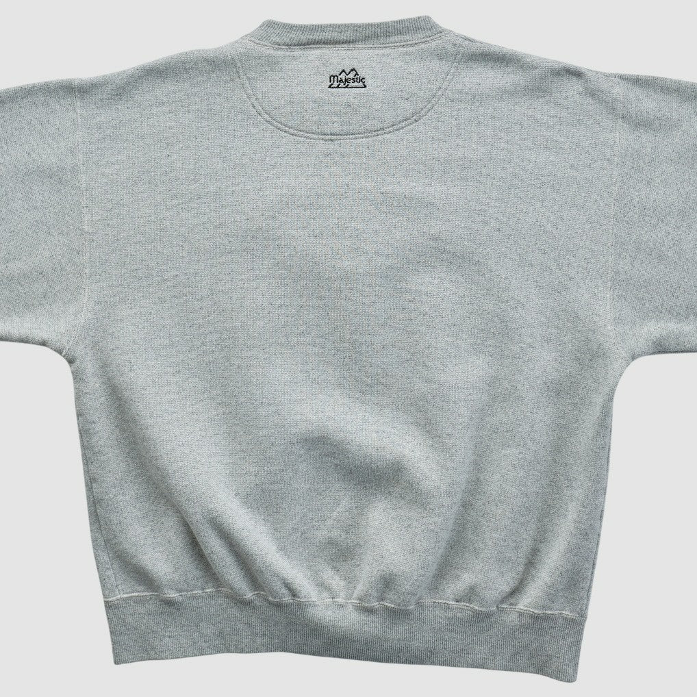 Minnesota Vikings Majestic 2000s Pullover Sweatshirt Heather Gray Vintage