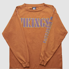 Minnesota Vikings Starter 90s Long Sleeve T-shirt Clay Vintage
