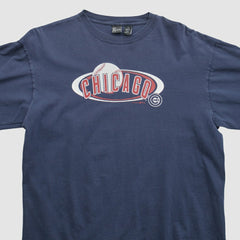 Chicago Cubs Gear For Sports 2000s Long Sleeve T-shirt - Navy - M by Fanatics Real Vintage T-shirts