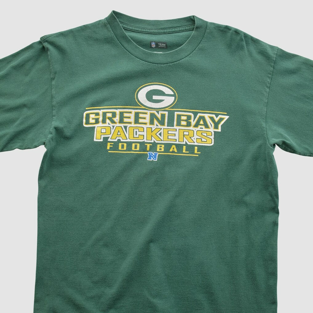 Green Bay Packers NFL 2000s Long Sleeve T-shirt Green Vintage