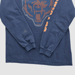 Chicago Bears NFL 2000s Long Sleeve T-shirt Navy Vintage