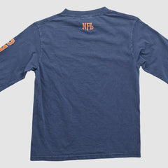 Chicago Bears NFL 2000s Long Sleeve T-shirt Navy Vintage