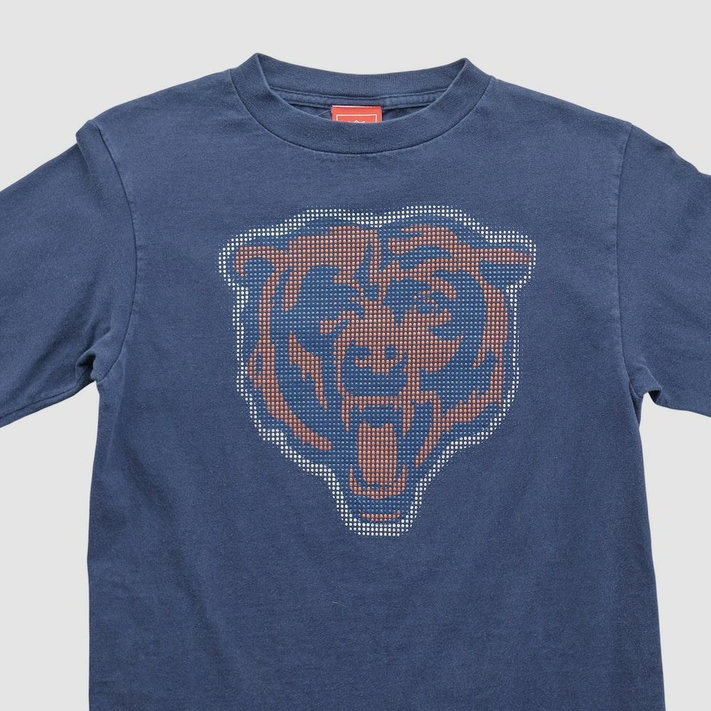 Chicago Bears NFL 2000s Long Sleeve T-shirt Navy Vintage