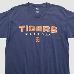 Detroit Tigers Lee Sport 2000s Long Sleeve T-shirt - Navy - L by Fanatics Real Vintage T-shirts