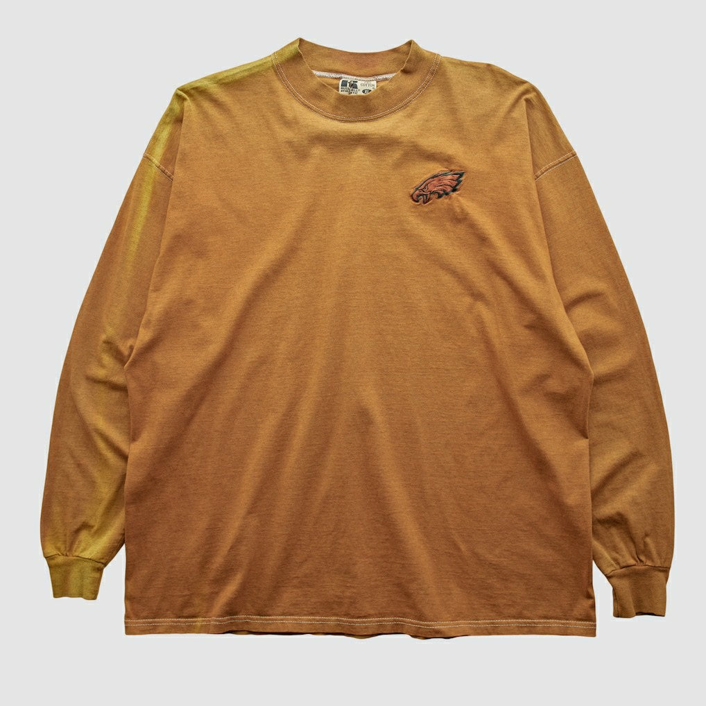 Philadelphia Eagles Russell 2000s Long Sleeve T-shirt Clay Vintage