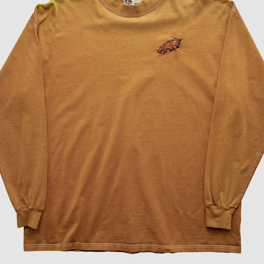 Philadelphia Eagles Russell 2000s Long Sleeve T-shirt Clay Vintage