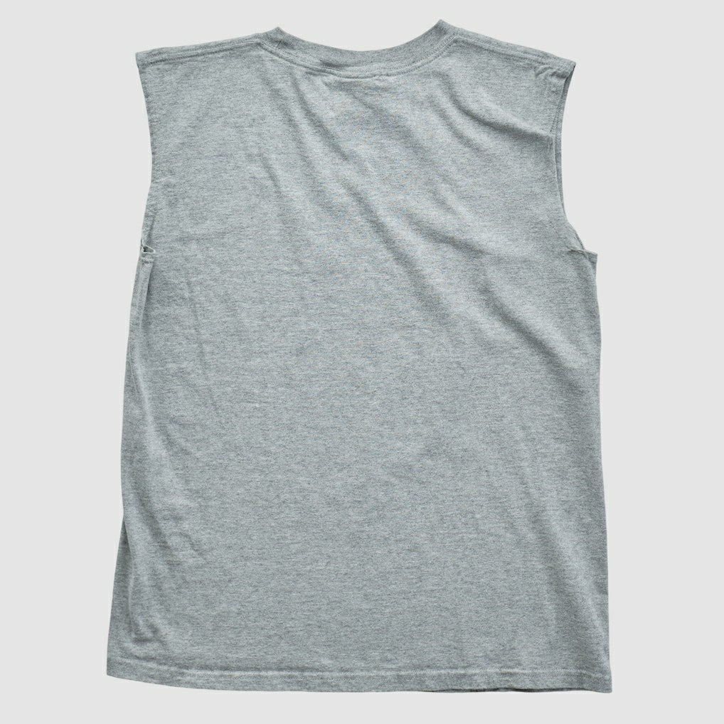 Pittsburgh Steelers 2000s Tank Heather Gray Vintage
