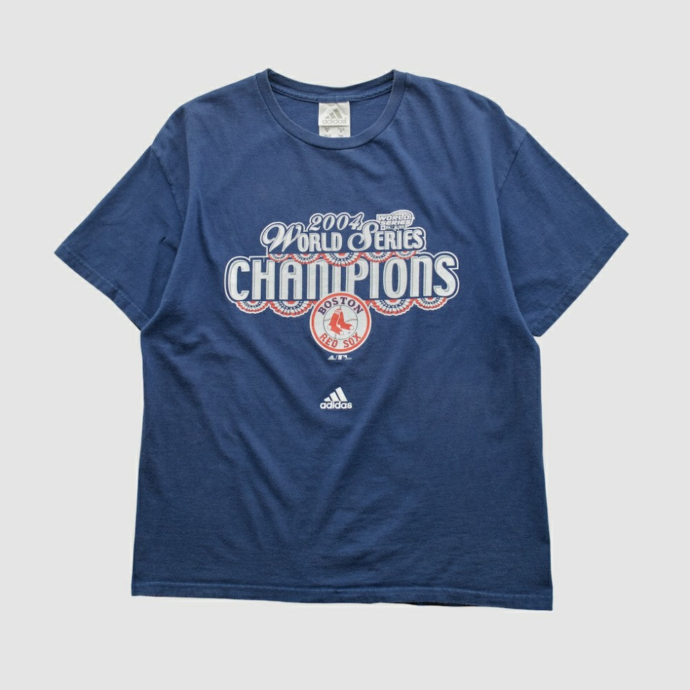 Boston Red Sox Adidas 2004 T-shirt - Navy - S by Fanatics Real Vintage T-shirts
