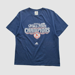 Boston Red Sox Adidas 2004 T-shirt - Navy - S by Fanatics Real Vintage T-shirts