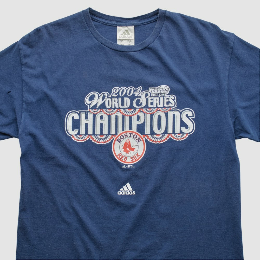 Boston Red Sox Adidas 2004 T-shirt - Navy - S by Fanatics Real Vintage T-shirts
