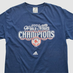 Boston Red Sox Adidas 2004 T-shirt - Navy - S by Fanatics Real Vintage T-shirts
