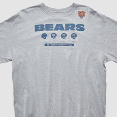 Chicago Bears Reebok 2000s Long Sleeve T-shirt Heather Gray Vintage