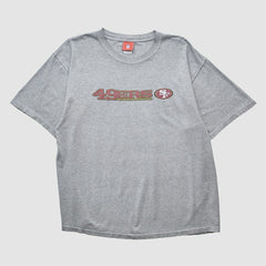 San Francisco 49ers NFL 2000s T-shirt Heather Gray Vintage
