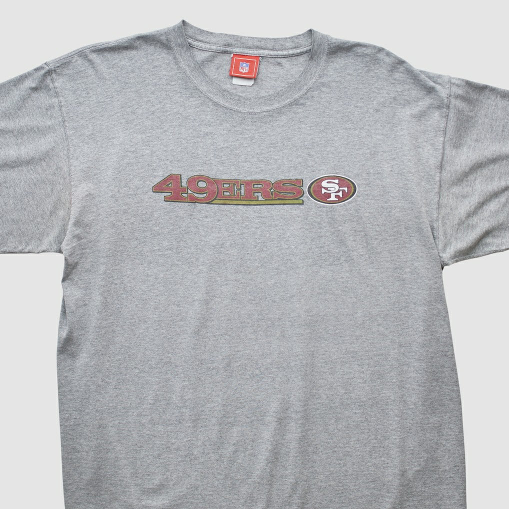 San Francisco 49ers NFL 2000s T-shirt Heather Gray Vintage