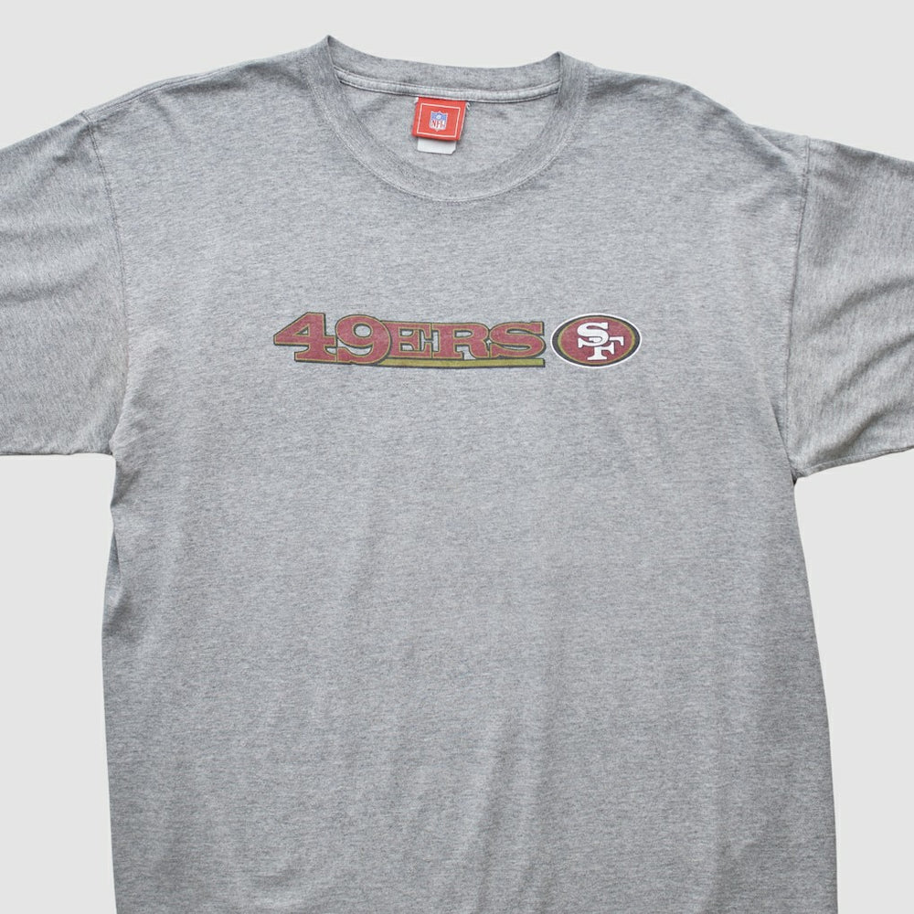 San Francisco 49ers NFL 2000s T-shirt Heather Gray Vintage
