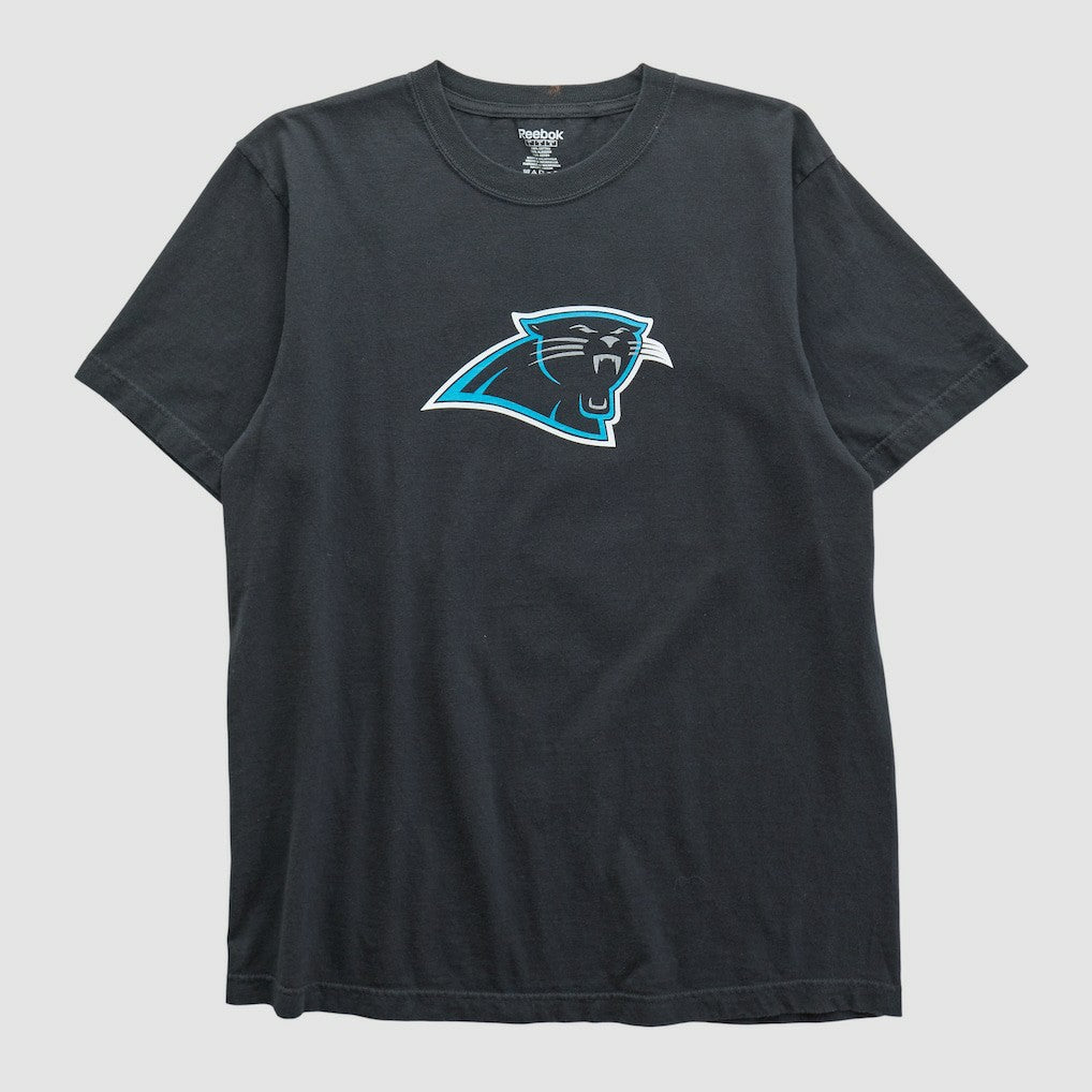 Carolina Panthers Reebok 2000s T-shirt Black Vintage