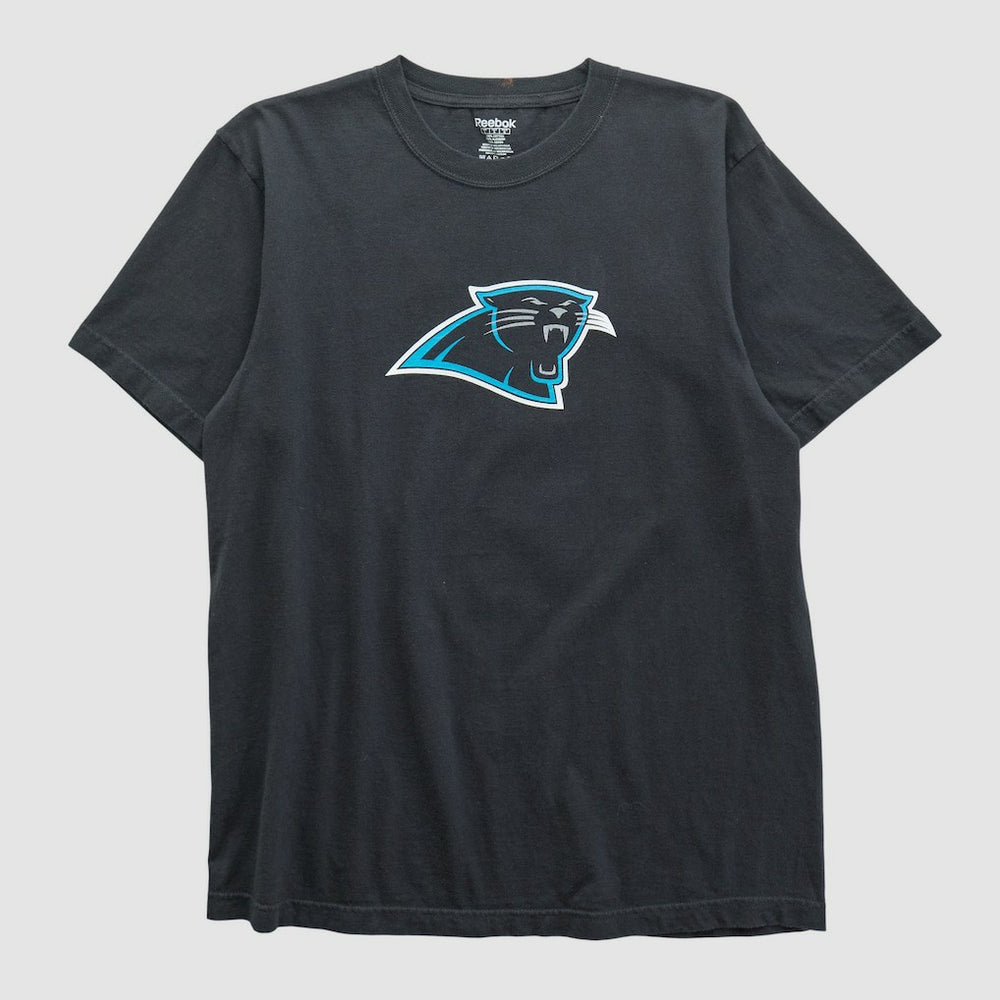 Carolina Panthers Reebok 2000s T-shirt Black Vintage