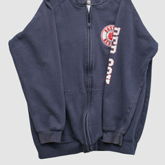 Boston Red Sox Genuine Merchandise 2000s Hooded Full Zip Sweatshirt - Navy - S by Fanatics Real Vintage Sweatshirts