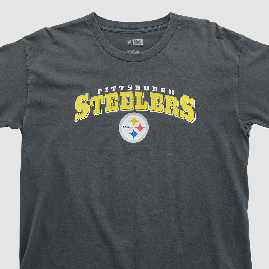 Pittsburgh Steelers NFL 2010s Long Sleeve T-shirt Black Vintage