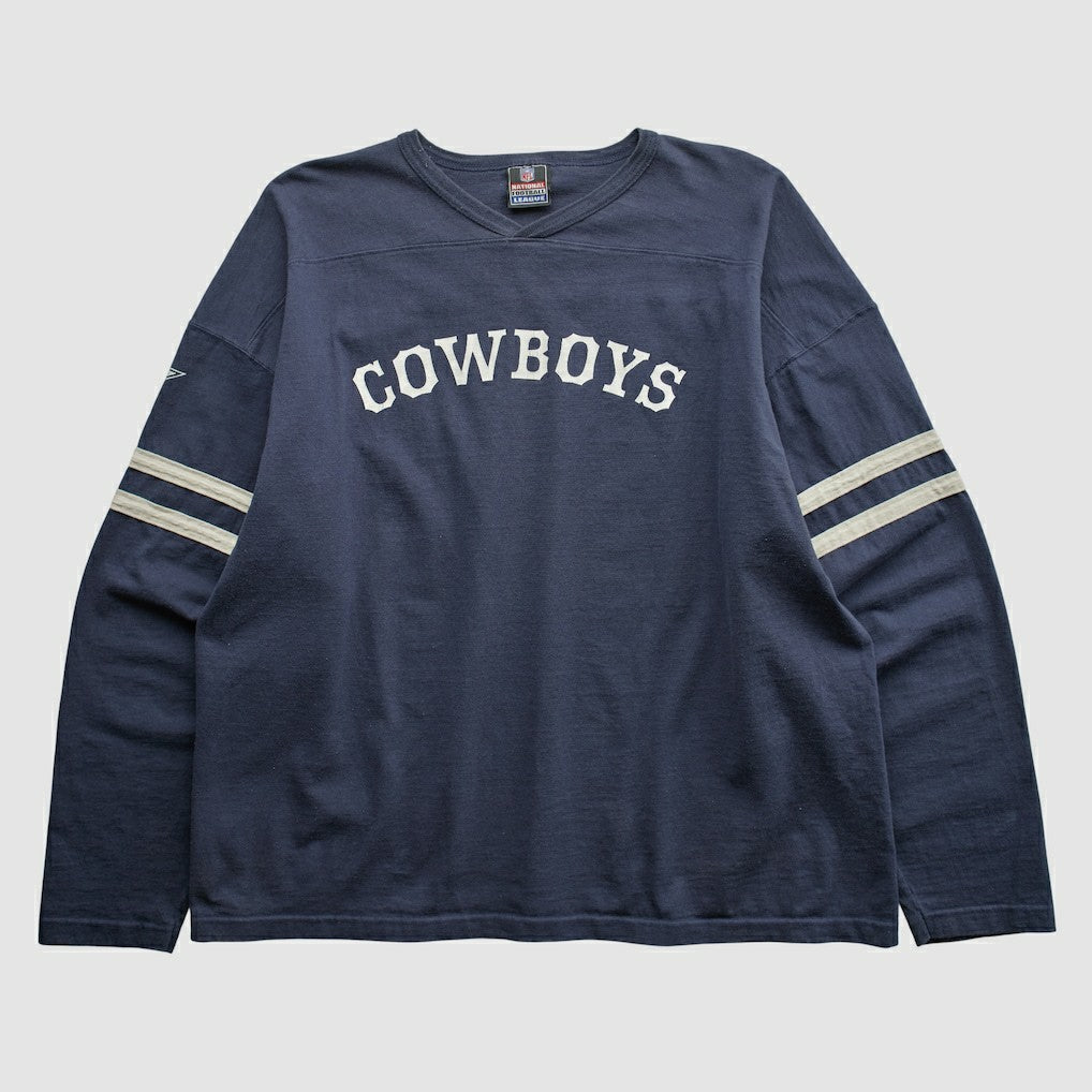 Dallas Cowboys NFL 2000s Long Sleeve T-shirt Navy Vintage