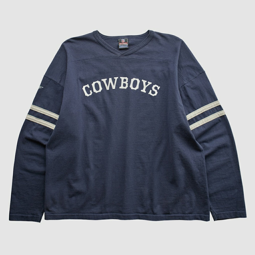 Dallas Cowboys NFL 2000s Long Sleeve T-shirt Navy Vintage