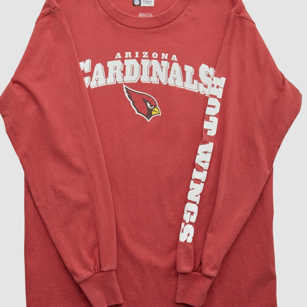 Arizona Cardinals NFL 2000s Long Sleeve T-shirt Red Vintage