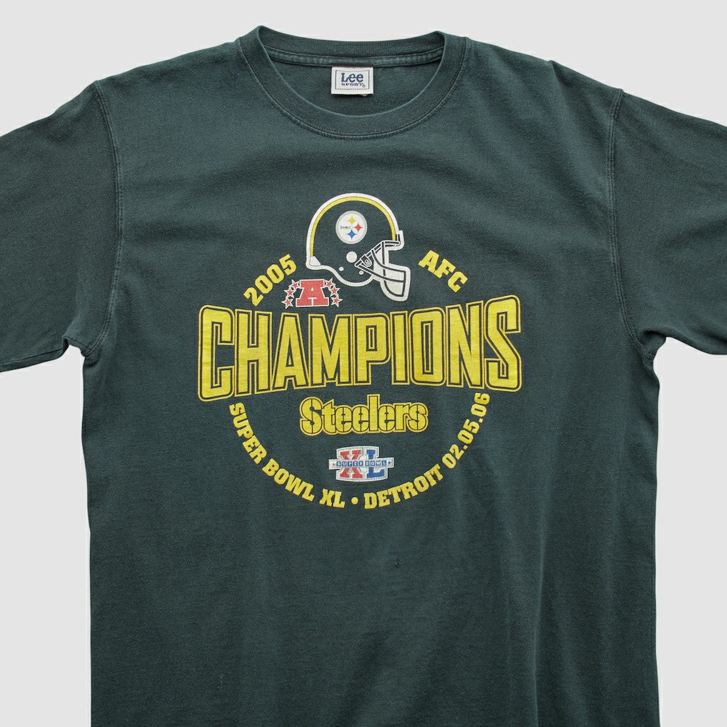 AFC Champions Lee Sport 2005 T-shirt Black Vintage