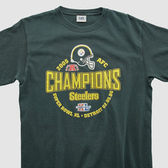 AFC Champions Lee Sport 2005 T-shirt Black Vintage
