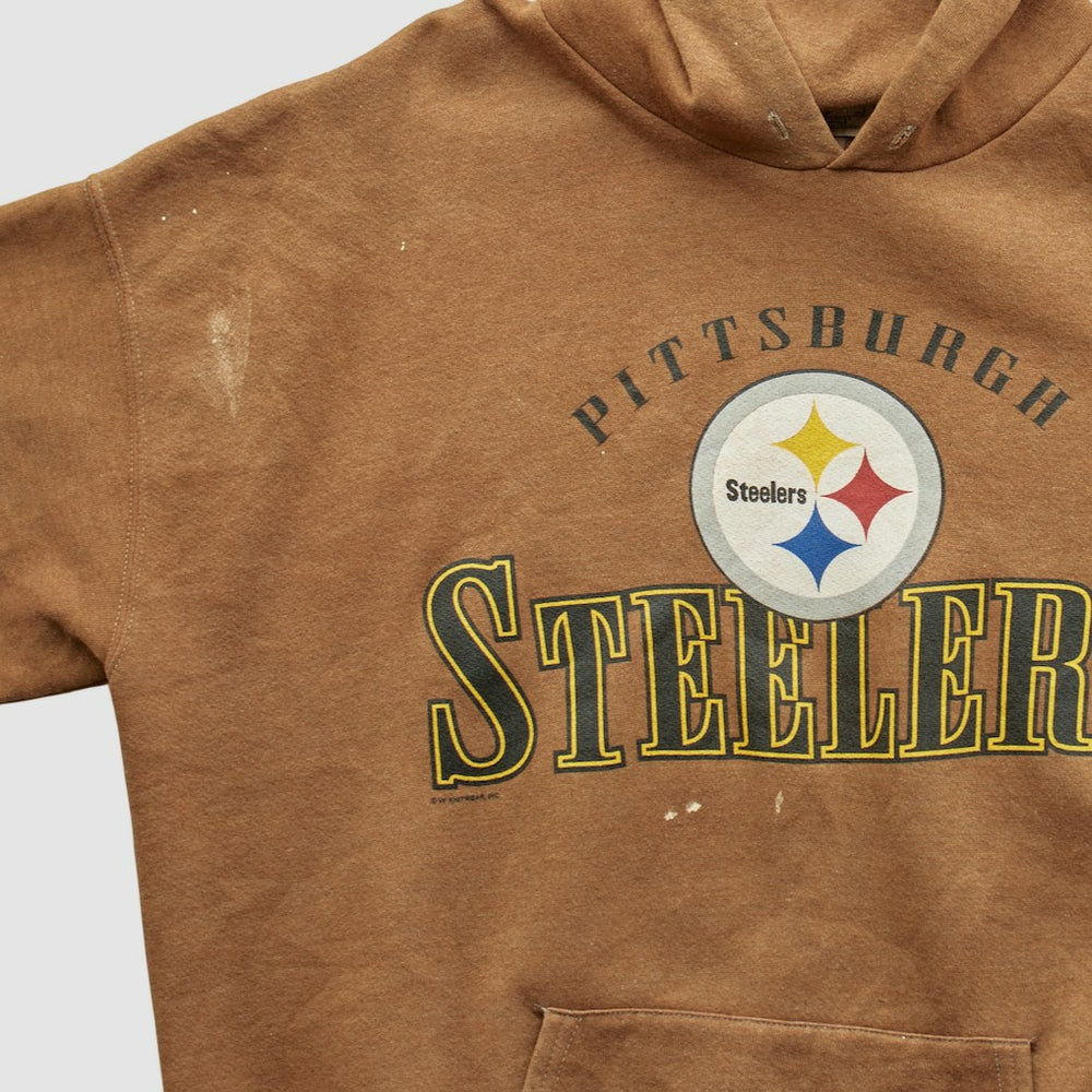 Pittsburgh Steelers Lee Sport 2000s Hooded Pullover Sweatshirt Clay Vintage