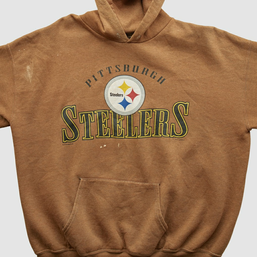 Pittsburgh Steelers Lee Sport 2000s Hooded Pullover Sweatshirt Clay Vintage