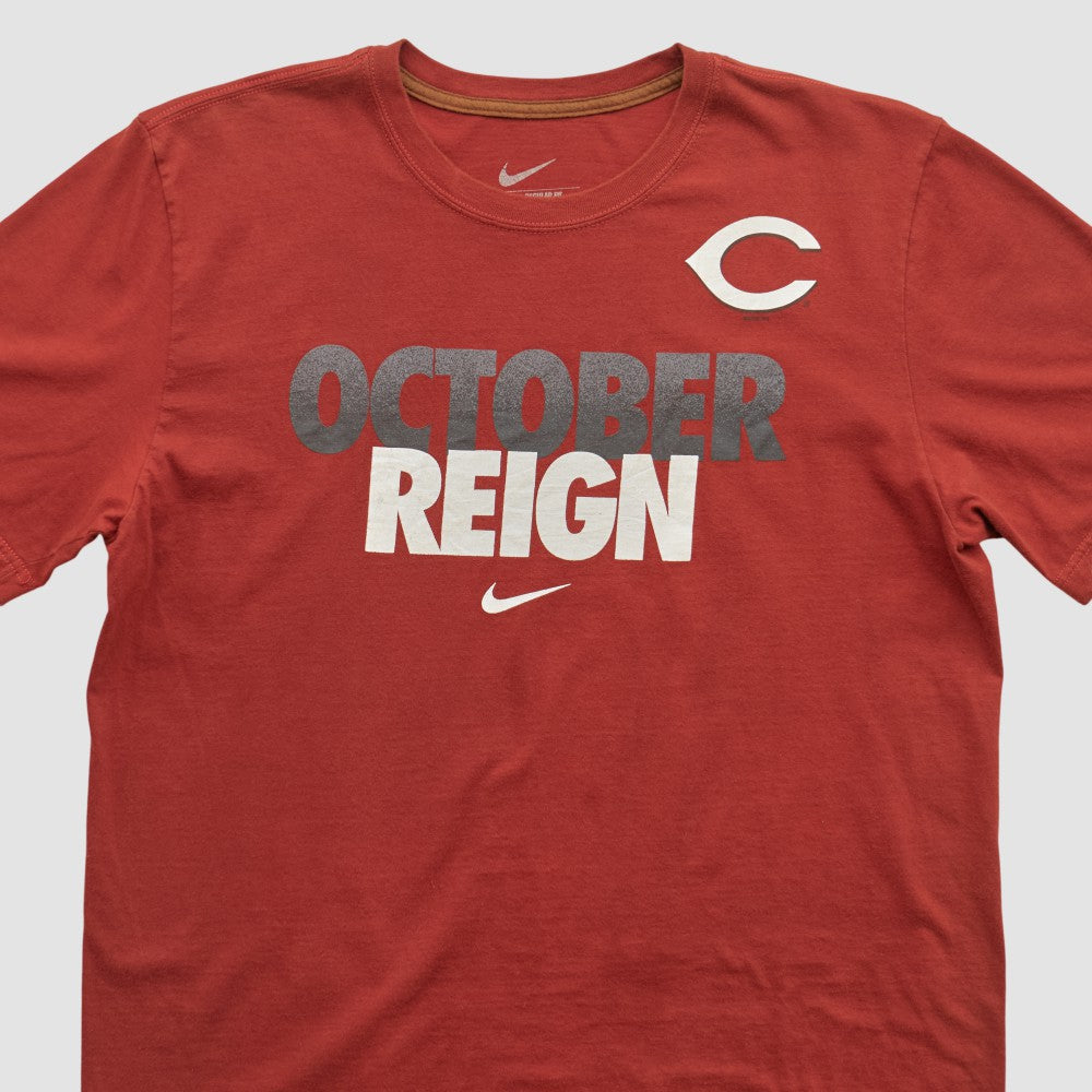 Cincinnati Reds Nike 2010s T-shirt - Maroon - M by Fanatics Real Vintage T-shirts