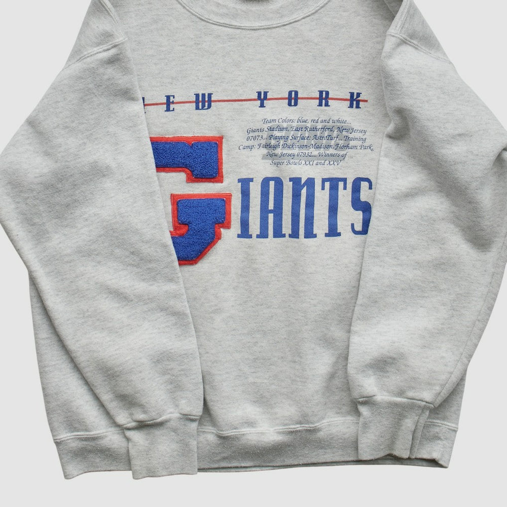 New York Giants Nutmeg Mills 90s Sweatshirt Heather Gray Vintage