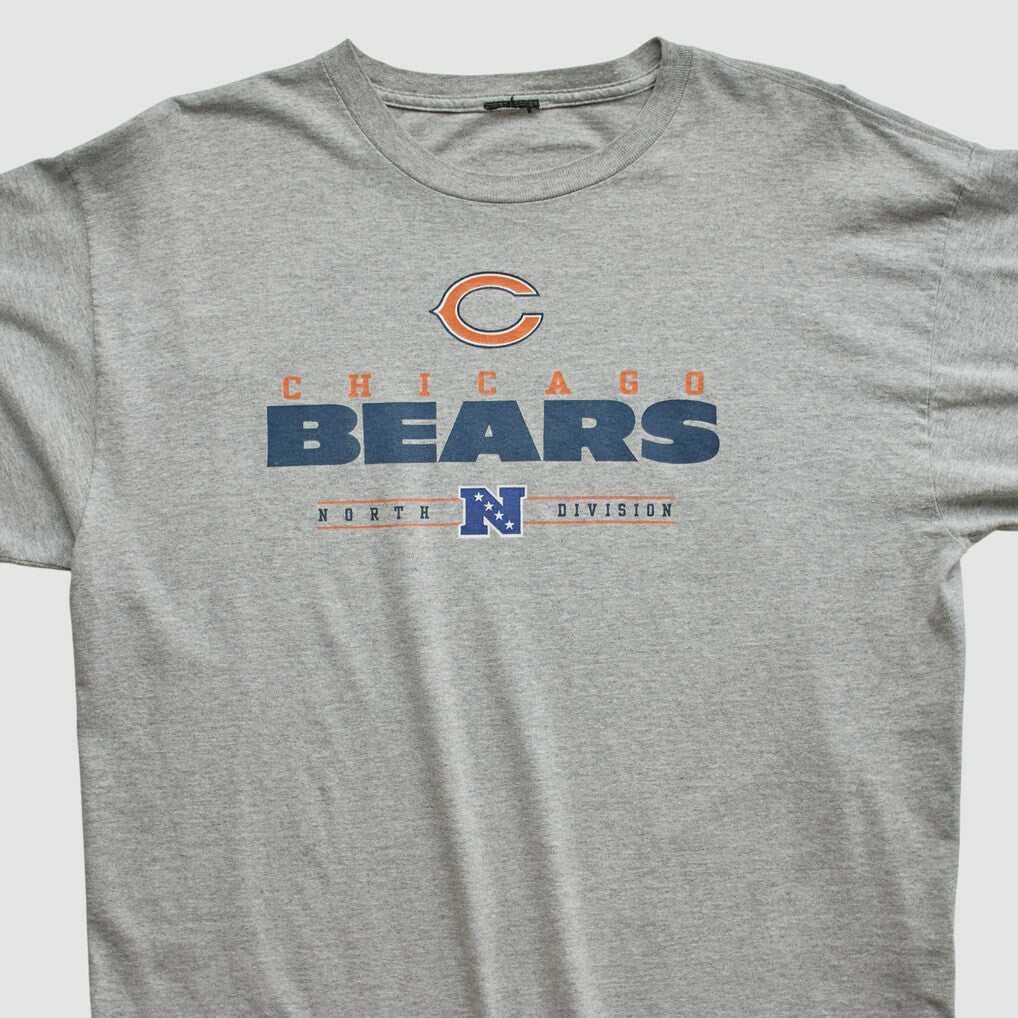 Chicago Bears 2010s Long Sleeve T-shirt Heather Gray Vintage