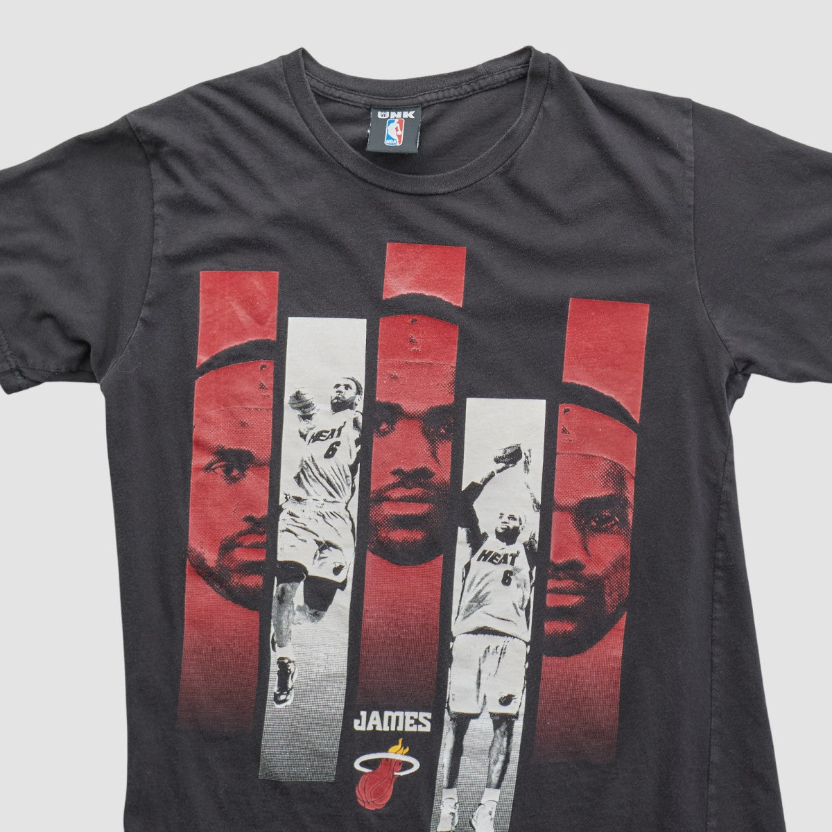 Miami Heat UNK 2010s T-shirt Black Vintage