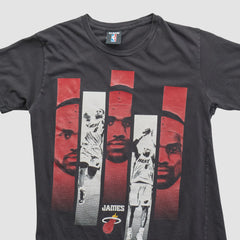 Miami Heat UNK 2010s T-shirt Black Vintage